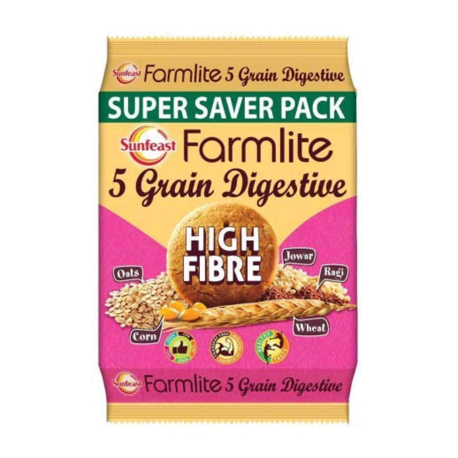 Buy Sunfeast Farmlite 5 Grain Digestive Biscuit Online at Best Price